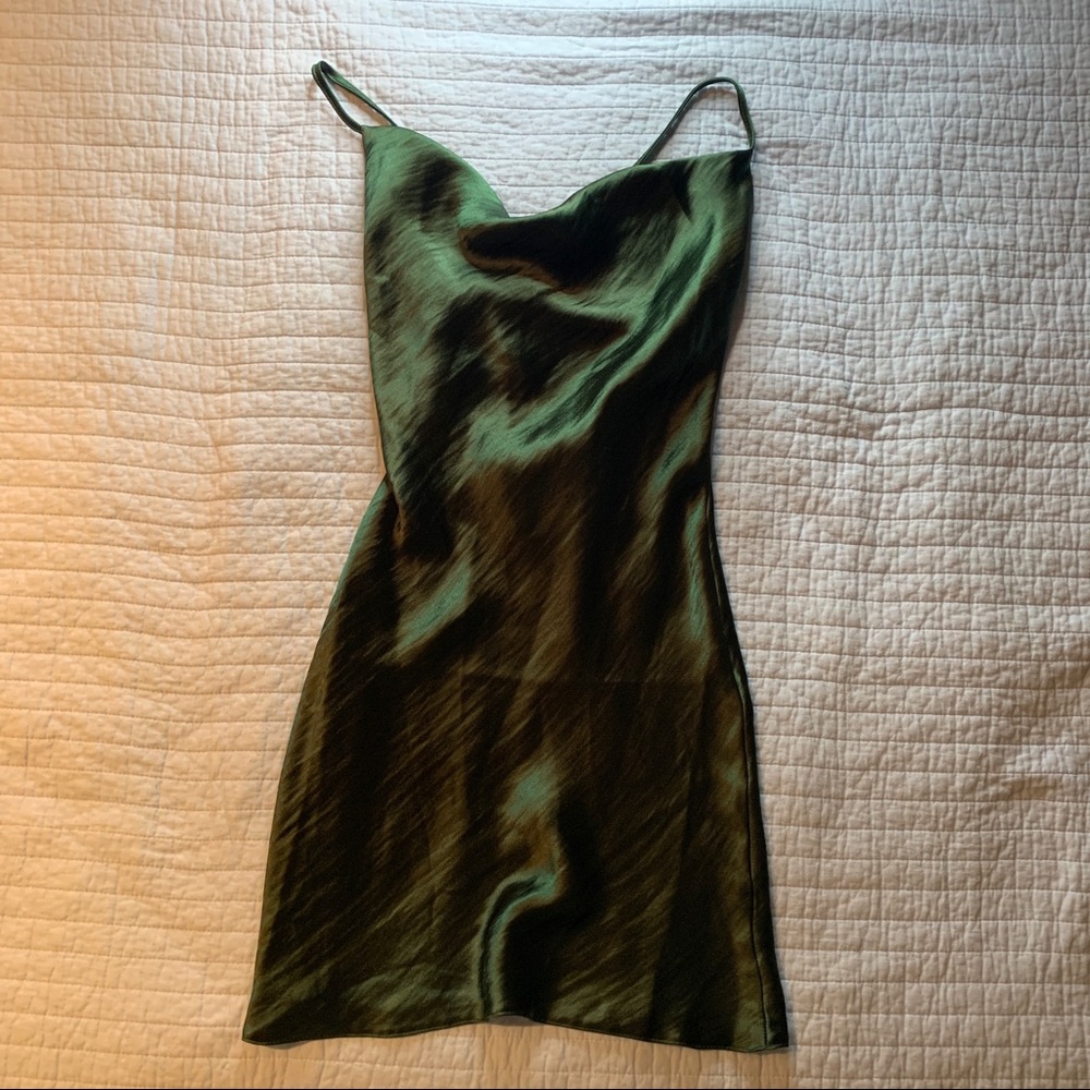 ASOS Cowl Neck Slip Dress Mini